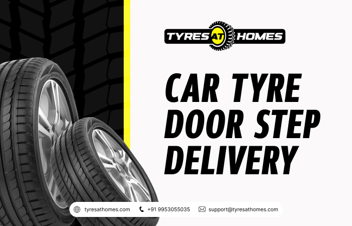 car tyre door step delivery